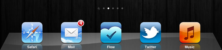 Flow Shortcut iPad Dock Icon