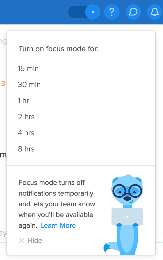Focus Mode
